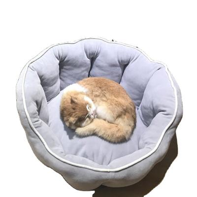 China Taigeer Breathable Dog Bed for Small, Soothing Cat Beds for Sleeping Pet Indoor Washable Soft Bed, Round Cushion Small Animals for sale