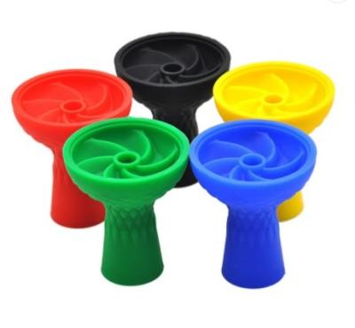 China Silicon hookah bowl accessories vortex style silicon for tobacco sheesha silicon pots for sale