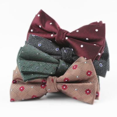 China New Polyester Polyester Bow Tie for Men Fashion Casual Floral Animal Men's Bow Ties Neckerchief Ties for Wedding Party Suits Tie for sale