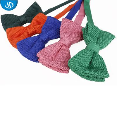 China Multicolor Men's Knitted Bow Tie With Knitted Tie Wholesale Promotional Imperial for sale