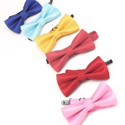 China Checked Solid Bow Tie Kids School Uniform Cheap Red Bow Ties On Amazon for sale