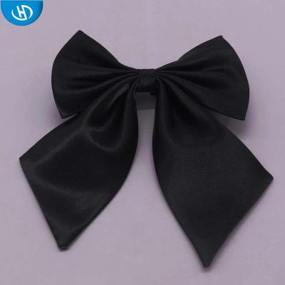 China Women Bow Tie Ladies Fashion Solid Color Women Bow Tie for sale