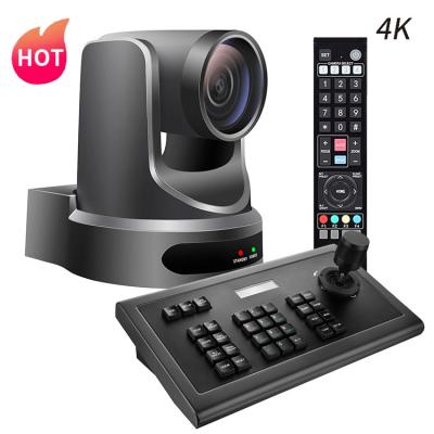 China Good Quality JS400 PTZ Camera 4K POE IDS HD MI Joystick Controller Broadcast Video Confer Camera Voting Stream LAN USB vMix for sale