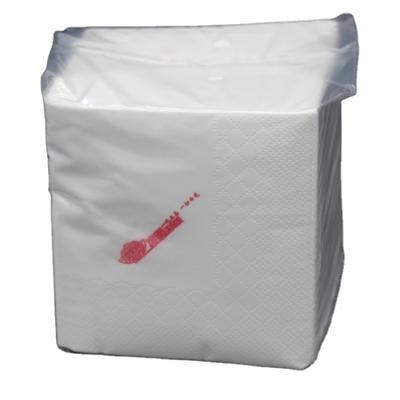 China Printed Branded Custom Plastic Bag Paper Towel / Tissue Napkin for sale