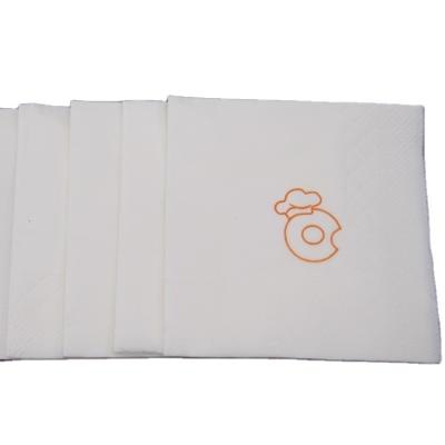 China Printed Pocket Air Laid Disposable Napkin FeelGuest Linen Cloth Like Paper Dinner Napkins With Cutlery for sale