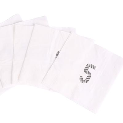 China OEM Table Napkin printed white linen napkin for dinner table high quality on sale for sale