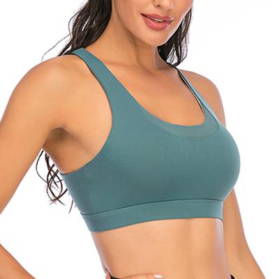 China Quick-Drying Breathable Wear Women Underwear Mesh Air Permeable Sports Shape Fitness Yoga Bra for sale