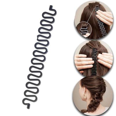 China DIY Organic Hairstyling Headband Magic Hair Braiding Tool for sale