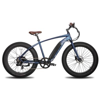 China Free Shipping USA 48V 500W Aluminum Alloy Cruiser Snow Electric Bike 26 Inch Tire e Fat Bike Electric Bicycle for sale