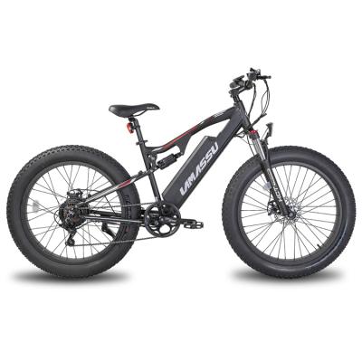 China New 26 Inch 500W 48V e Tire MTB Aluminum Alloy JOYKIE Fat Bike 7 Speed ​​Electric Bicycle For Men for sale