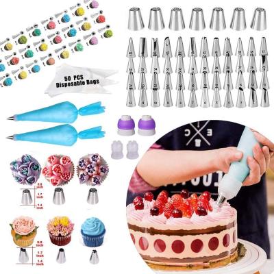 China Viable Amazon Hot Sale 367 Pcs Cake Decorating Tool Kit Pastry Supplies Baking Tools for sale