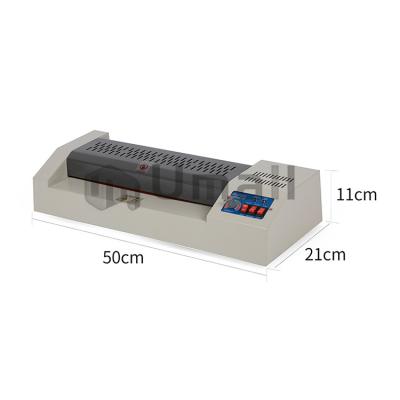 China Yt-320A Professional Automatic Pocket Laminating Machine 320 Pocket Film A3 Metal Cover Laminator for sale