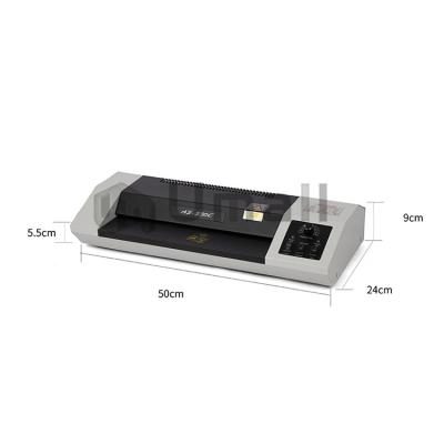 China YT-330C 330Mm Width Factory Supply A3 Laminator Hot And Cold Automatic A3 Laminating Machine for sale