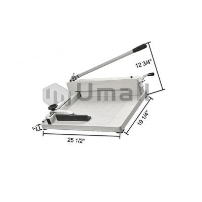 China School Office Household Stationery 858-A4 Size Metal Guillotine A4 Size Paper Cutter Chassis Used Paper Guillotine Cutter for sale