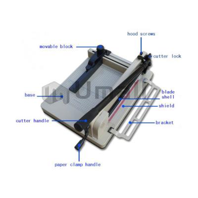 China High Quality PVC Card Professional 868 A4 China Guillotine Manual Paper Cutter A4 Paper Trimmer for sale