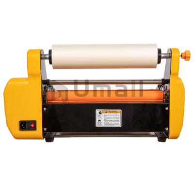 China China Office Supplies Laminator A2 A3 Size Laminator Desktop Roll To Roll Hot Roll A3 Laminator for sale