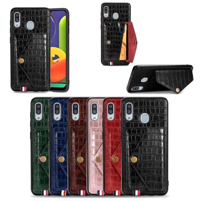 China Luxury Shockproof Flip Phone Cover PU Leather Cell Phone Cover For iPhone Protective Case For Samsung Galaxy A30 for sale