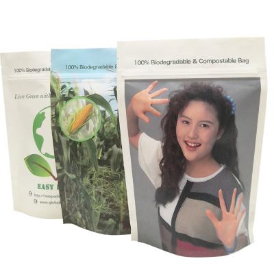 China New Listing Price Best Kraft Paper Pouch Compostable Moisture Proof Biodegradable Bags for sale