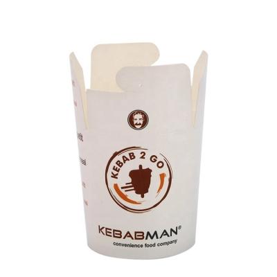 China Custom Recycled Disposable Hot Takeaway Food Fast Food Paper Gift Packaging Box Logo Printed Recycled Corrugated Materials Cardboard for sale