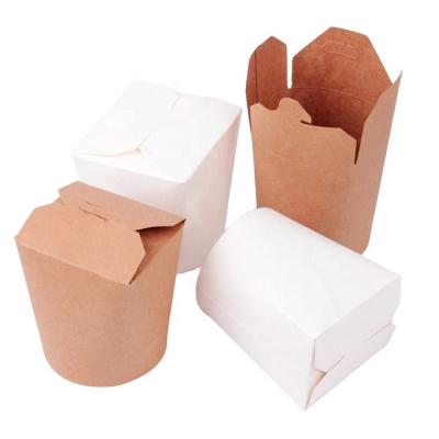 China Recycled Materials Accept Logo Printing Wholesale Custom Fast Food Packaging Box Take Away Box for sale