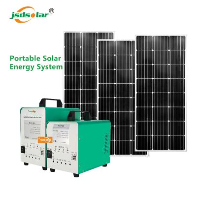 China Jinsdon wholesale paygo solar home system 200w portable solar power system for camping home use for sale