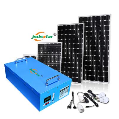 China Jinsdon 2.2KWh 5.1kwh solar parking system home commercial industrial solar energy pricev parking system for electric tricycle for sale