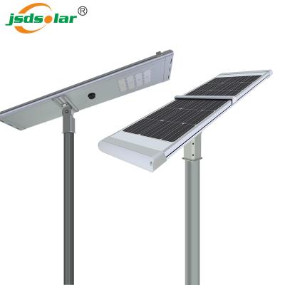 China ROAD 60w Self Cleaning Solar Street Light All In One Price Monocrystalline Solar Panel for sale