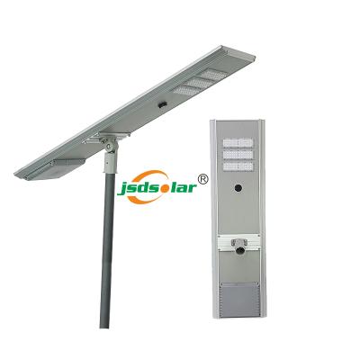 China ROUTE 20w 30w 40w 60w 80w 100w 120w solar led street light with ip66 pole for sale for sale