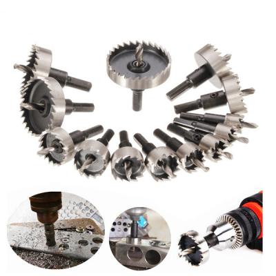 China Metal Drilling Supply Hot Selling Hole Saw Cutter Carbide Tip High Speed ​​Steel HSS Hole Saw for sale