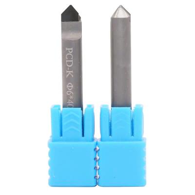 China Granite marble tombstone cutting pcd cutters pcd tools pcd end mill high quality solid carbide end mill for sale