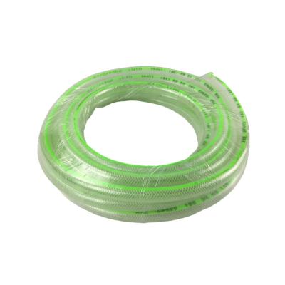 China Flexible PVC Reinforced Hose Shower Pipe Trachea Water Pipe Household Transparent Garden Plastic Garden Hose for sale