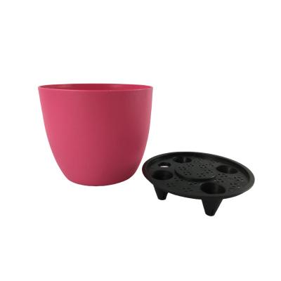 China Contemporary Durable Cheap Pot Garden Decoration For Plants Pot Desktop Plastic Flower Pot for sale