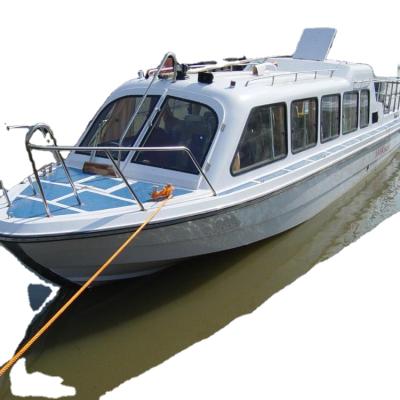 China Factory Sightseeing 1370 Fiberglass Passenger Boat Boat Fiberglass Boat for sale