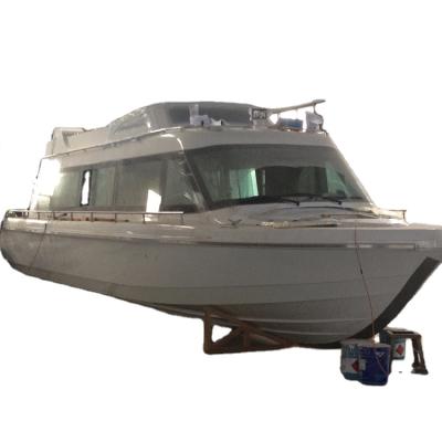 China Guided Fiberglass Passenger Boat Boat WaterTaxi Boat 12.8m for sale