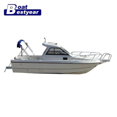 China S700 fiberglass cuddy cabin boat, fiberglass boat, fishing boat for sale for sale