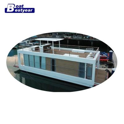 China FRP 2019 Modern Diamond House Boat 1460 For Sale for sale