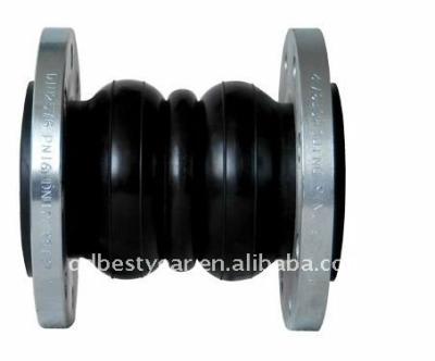 China Double Rubber Sphere Flanged Rubber Expansion Joints for sale