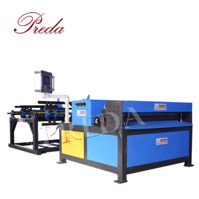 China Automatically Cutting Preda Supply Line Automatic Duct Production Line 1.5mm Sheet Coil Machine for sale