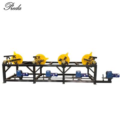 China Building Material Stores 7t Weight Capacity Metal Roll Coiler Rack Electric Decoiler for sale