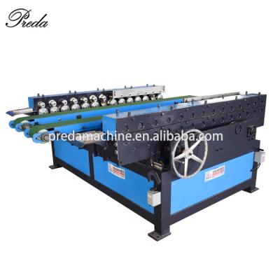 China Building Material Stores Preda Machine Rectangular Duct Making Machine TDF Flange Forming Machine On Sale for sale