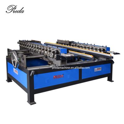 China Building material shops stainless steel air duct flange TDF forming machine double tdf flange machine for HVAC for sale