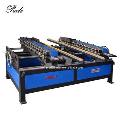 China Building Material Shops China Air Duct Flange Roll Forming Machine Double Flange Profile Forming Machine on sale for sale