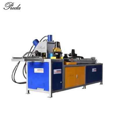 China Carbon Steel China Rectangular Duct Making Machine CNC Steel Angle Punching Machine Hydraulic Angle Iron Production Machine for sale