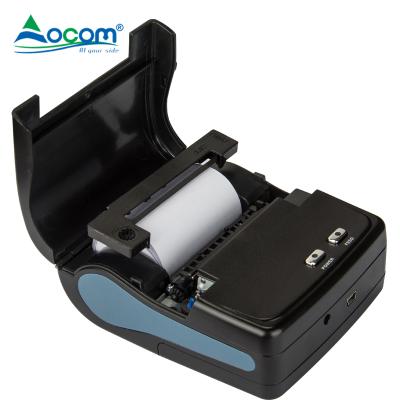 China Black And White Handheld Mini Shipping Label Printer 58Mm Dot Matrix Portable Printer for sale