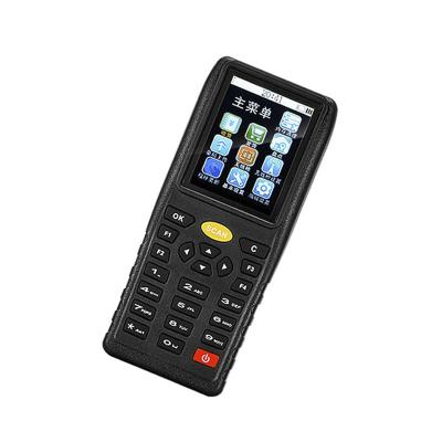 China ABS+Silicone 433mhz Mini Wireless Barcode Scanner With Background Memory for sale