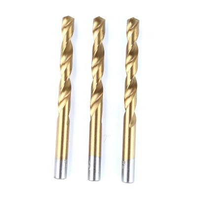 China Factory Direct Titanium Metal Drilling M2 Straight Shank DIN 338 Fully Ground 5% Cobalt M35 HSS Twist Drill Bits for sale