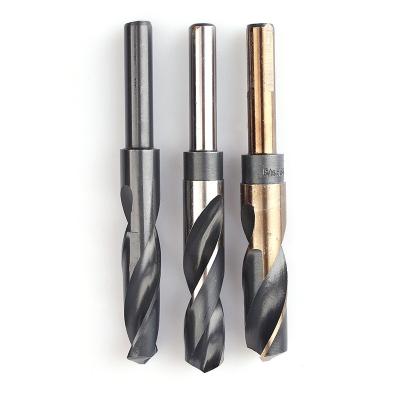 China High Quality Sliver&Deming Reduced Torsion Shank HSS Metal Drilling Steel Factory Drill Bits For Metal Drilling for sale