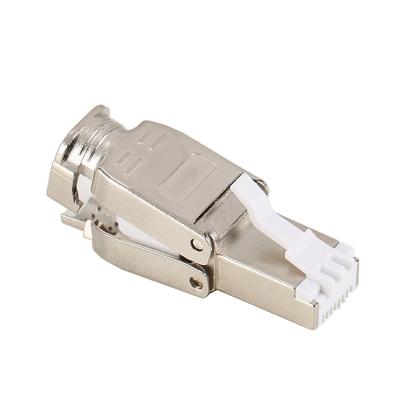 China New Design Cat6A Ftp Shielded Network Keystone Jack 48*36*19cm Connector Cat6A Rj45 Stp Jack Modular Plug Rj 45 for sale