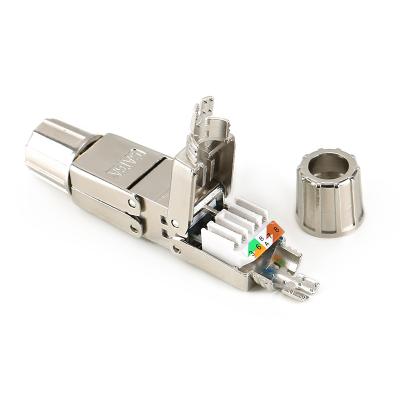 China Factory Price Modular Cat6A FTP Plug Cable End Crimp Rj45 Pass Through Connectors 48*36*19cm for sale