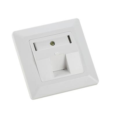 China Quality Product Wall Plates Network Face Plate Rj45 Back Box Plastic Cat6 Face Plate 55.5*44.5*37cm for sale